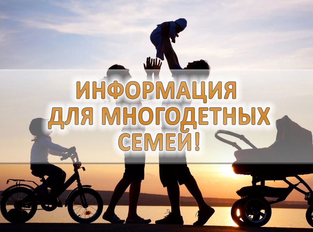 Льготы для учащихся из многодетных семей.